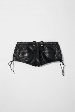 KATE MOSS X ZARA LEATHER SHORTS