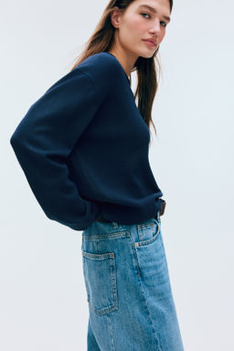 Jersey off-the-shoulder - H&m фото 11