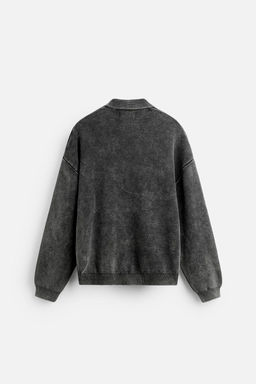 GARMENT-DYED POLO SHIRT - Zara фото 8