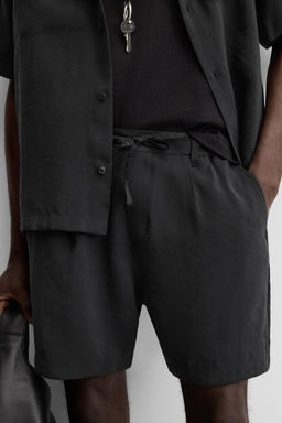 SHORT REGULAR FIT BERMUDA SHORTS - Zara фото 16