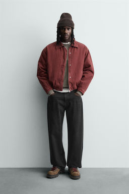 QUILTED DENIM JACKET