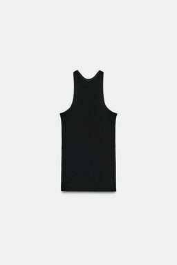 TOP HALTER ALGOD?N / Negro - Zara фото 7