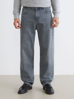 Baggy Fit Erkek Jean Pantolon