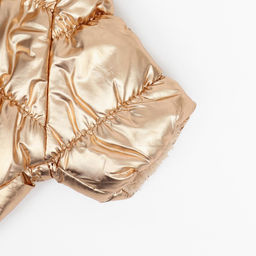 Комбинезон Блеск, размер S (ДС 24 см, ОГ 34, ОШ 23 см, до 5 кг), золотой - Simaland фото 10