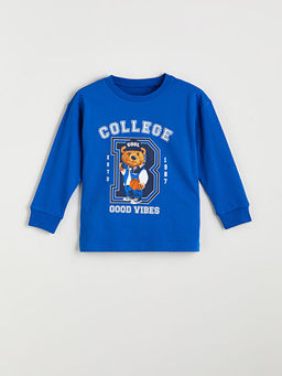 Bisiklet Yaka Erkek ?ocuk Pijama ?st