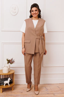 Костюм Romanovich Style 3-2773 тёмно-бежевый