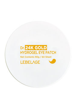 Lebelage Гидрогелевые патчи для глаз с экстрактом золота / Dr.24K Gold Hydrogel Eye Patch, 60 шт.