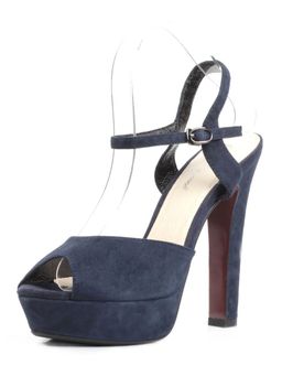 06-87U BLUE Туфли женские (натуральная замша) - Фабричный китай фото 5