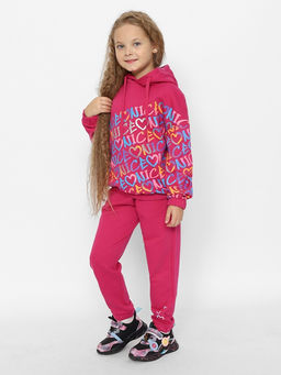 CRB wear/CWKG 63734-25-389 Толстовка для девочки,ягодный/Ex.Cherubino  фото 3