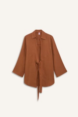Fall in Love Muslin Plaj Gomlegi