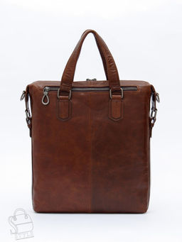 Сумка мужская кожаная 11885Z brown Zinimsk