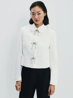 Жакет из хлопка с бантами / Zarina