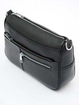 Сумка женская кожаная 2041-9NN black Natale Navetta