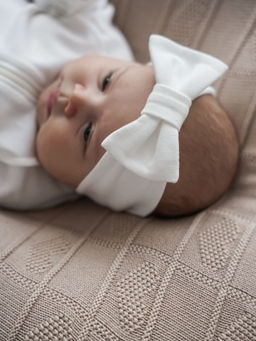 Повязка-чалма "Сливки" 0+