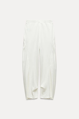 JOGGERS WITH PLEAT DETAIL - Zara фото 7