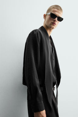 FLOWING BANDANA SHIRT - Zara фото 6