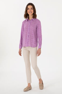 Kad_n Mor Uzun Kollu G_mlek Sepette S_rpriz _ndirim - U.s. polo assn фото 4