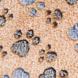 Коврик для отдыха животных, двусторонний (флис+ротанг), 55 х 45 см, бежевый - Пижон фото 4