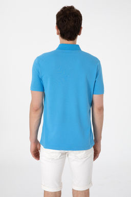 Erkek Regular Fit Polo Yaka Turkuaz Basic Ti__rt Sepette S_rpriz _ndirim - U.s. polo assn фото 5