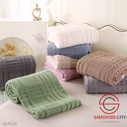 Плед на кровать мягкий