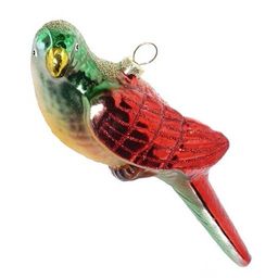 Украшение новогоднее "Попугай", L16 W4,5 H5 см