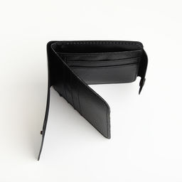 Кошелёк детский Wildlife, маленький, на кнопке, чёрный