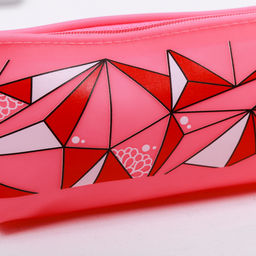 Цена за 6 шт. Пенал «Геометрия», силикон