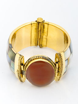 Украшение Браслет с перламутром №509/5 - Ганг фото 2