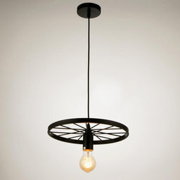 Светильник BayerLux 1251/1BK E27 40 Вт черный 30×30×10-110 см