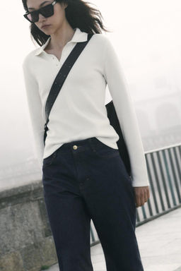 SOFT POLO COLLAR SWEATER - Zara фото 10