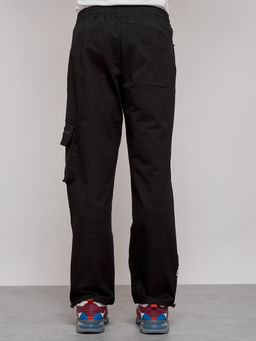 спортивные брюки 95%хлопок 5% эластан (двухслойная нить),Турция, черного цвета - Mtforce фото 22