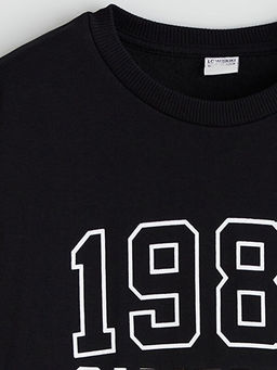 Bisiklet Yaka Erkek ?ocuk Sweatshirt