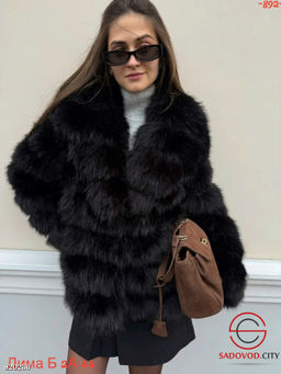 Шуба женская из искусственного меха