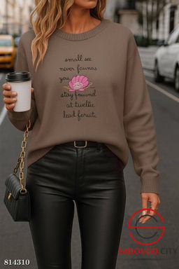 Кофточка женская с надписью - Bruno фото 2