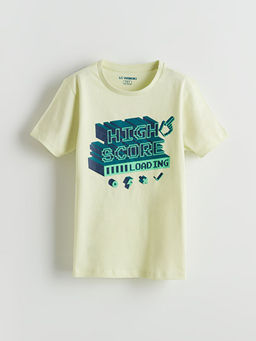 Bisiklet Yaka Erkek ?ocuk ?ortlu Pijama Tak?m?