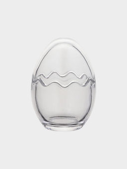 Конфетница «Яйцо», 170 мл, 8.3×11.5 см, стекло, прозрачная