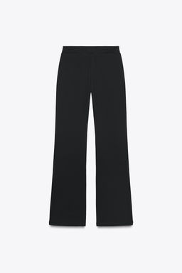 FLARE FLEECE TROUSERS - Zara фото 8