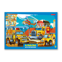 Светоч 12АЛСК4_1_3_9 Альбом для рисования 100 г/м2 A4 29 х 20.5 см на скобе 12 л. 10 шт. 000644 Весёлые картинки  фото 55