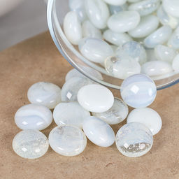 Декоративные камни 250г / 7-219 /уп 100/ белый со стеклом / 711819 - ГалеонТрейд фото 9