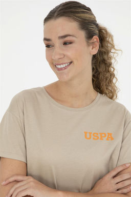 Женская футболка светло-хаки - U.s. polo assn фото 2