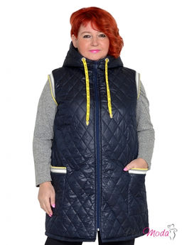 Жилет Модель №1824 размеры 44-84 - Plusmoda фото 4