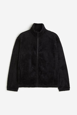 Chaqueta de borreguito con cremallera Loose Fit - H&m фото 5