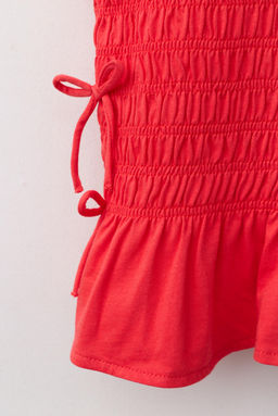 TOP GOMAS LAZOS / Rojo - Zara фото 4