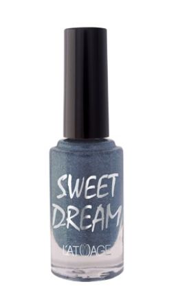 Latuage Лак для ногтей SWEET DREAM тон 502 серо-синий перламутровый песок 9мл