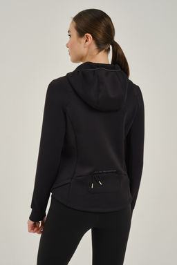 Толстовка на молнии Черный