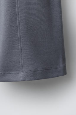 PANTAL?N WIDE LEG INTERLOCK / Azul - Zara фото 4