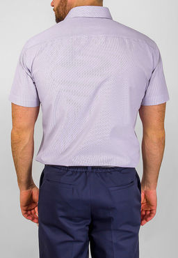 Сорочка мужская короткий рукав GREG 174/109/1125/Z/1p  фото 2