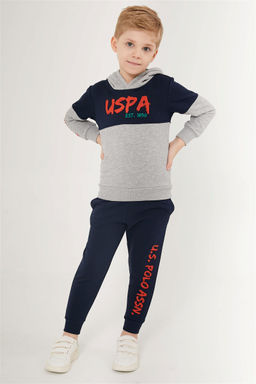 Темно-синий пижамный комплект для мальчика Неожиданная скидка в корзине - U.s. polo assn фото 3