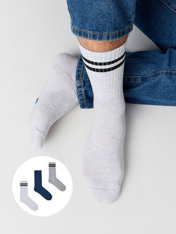 Носки мужские в наборе, 3 пары