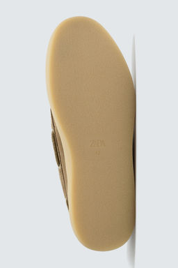 ZAPATO N?UTICO PIEL / Beige - Zara фото 7